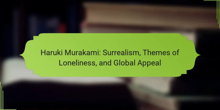 Haruki Murakami: Surrealism, Themes of Loneliness, and Global Appeal